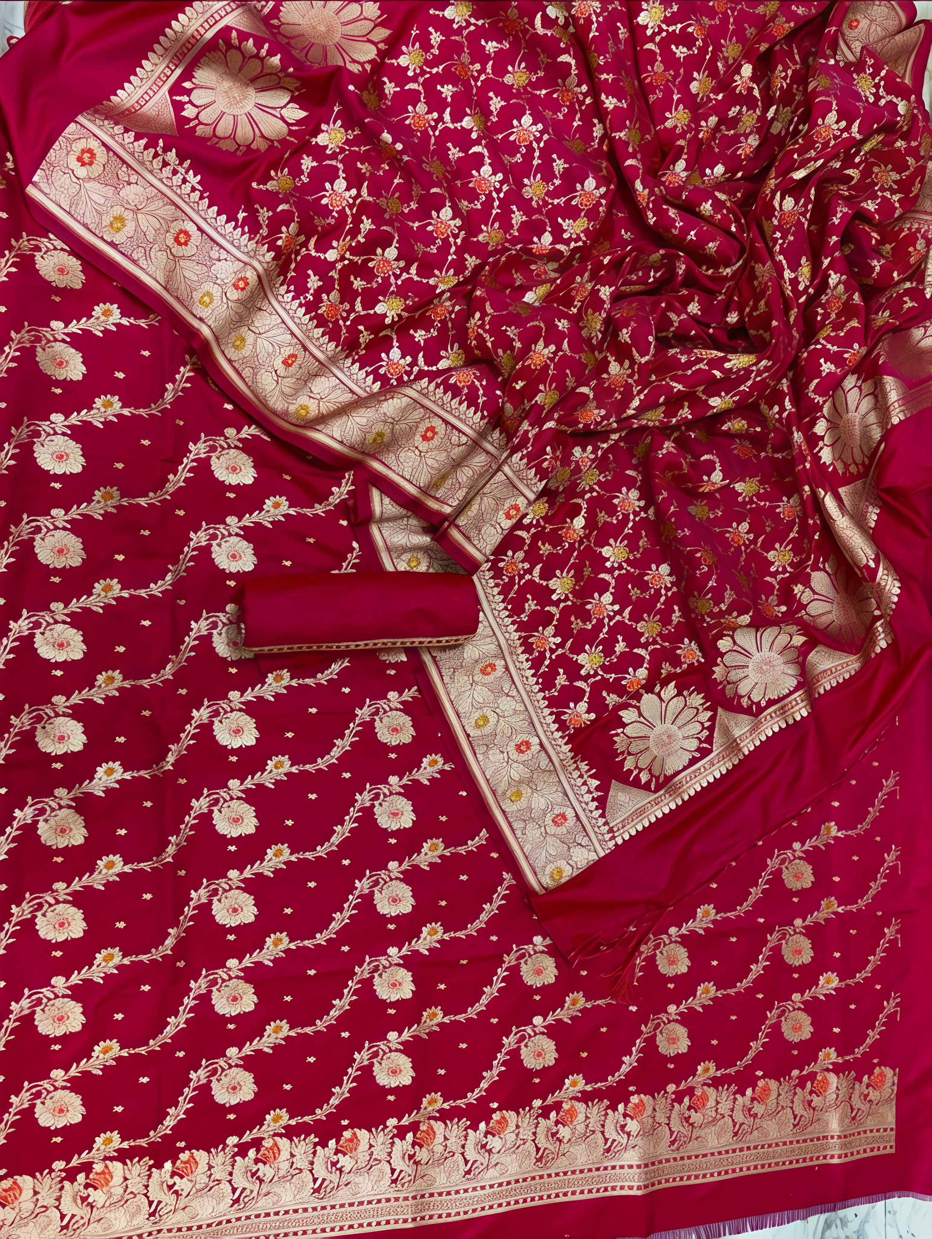 Mashru Silk Minakaari