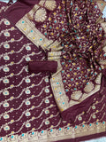 Mashru Silk Minakaari
