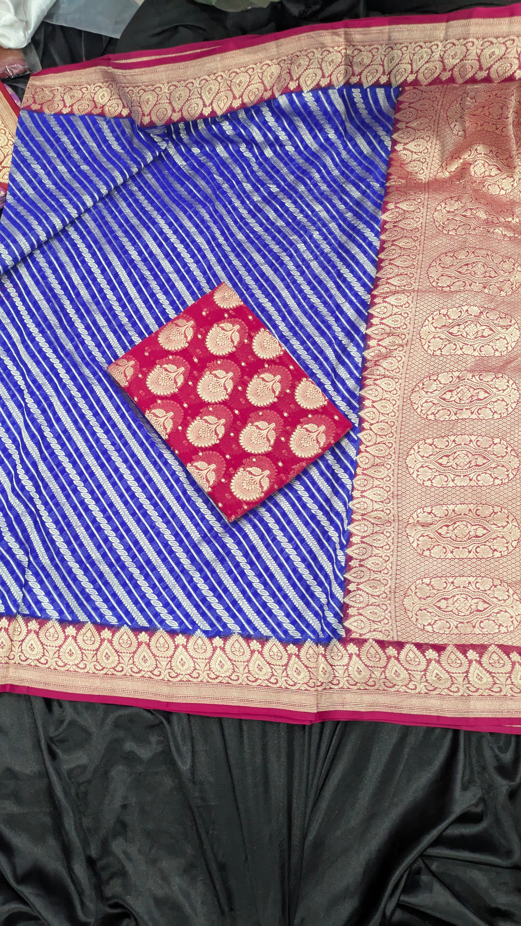 Pure Khaddi Georgette Water Zari