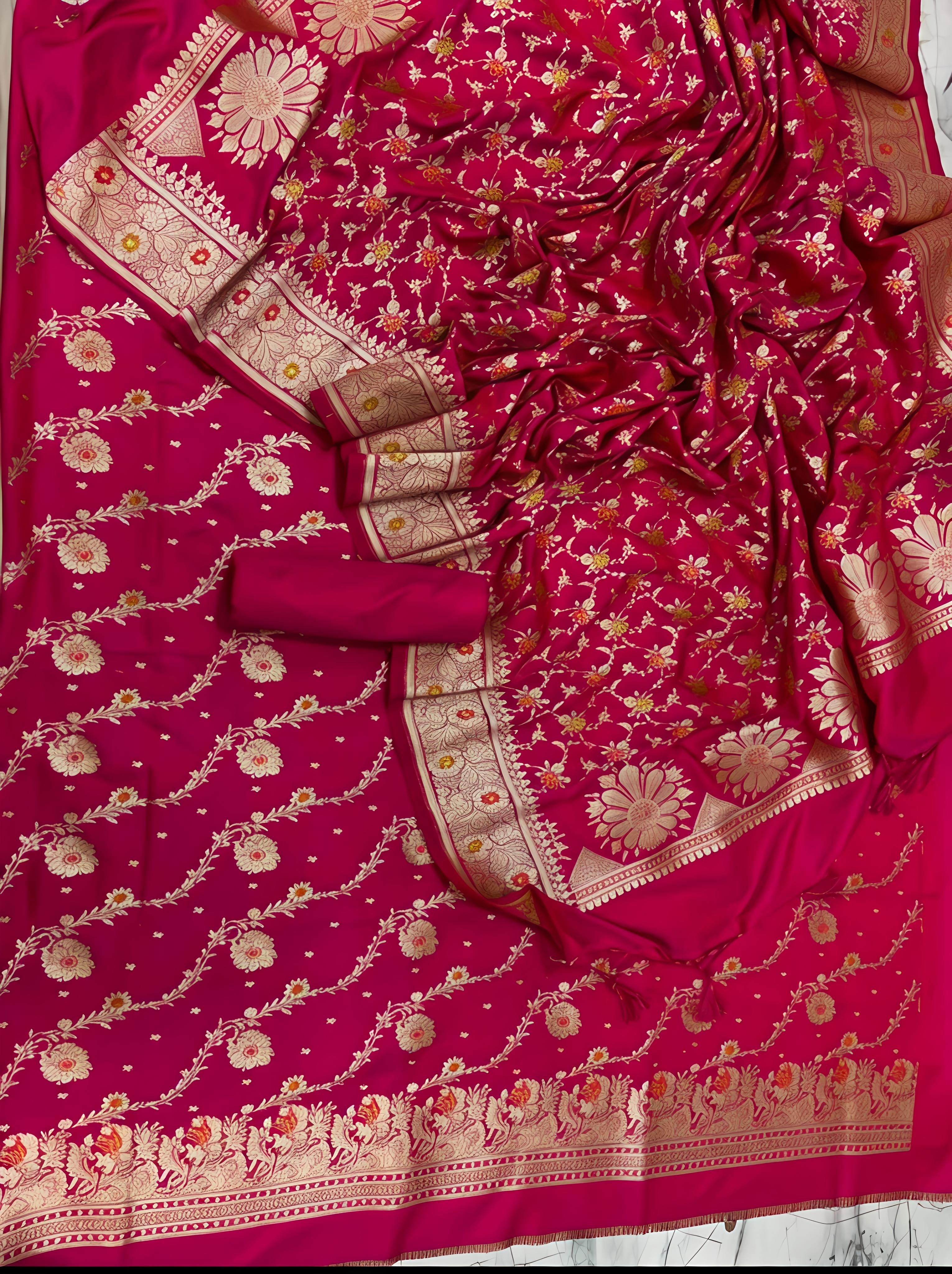 Mashru Silk Minakaari