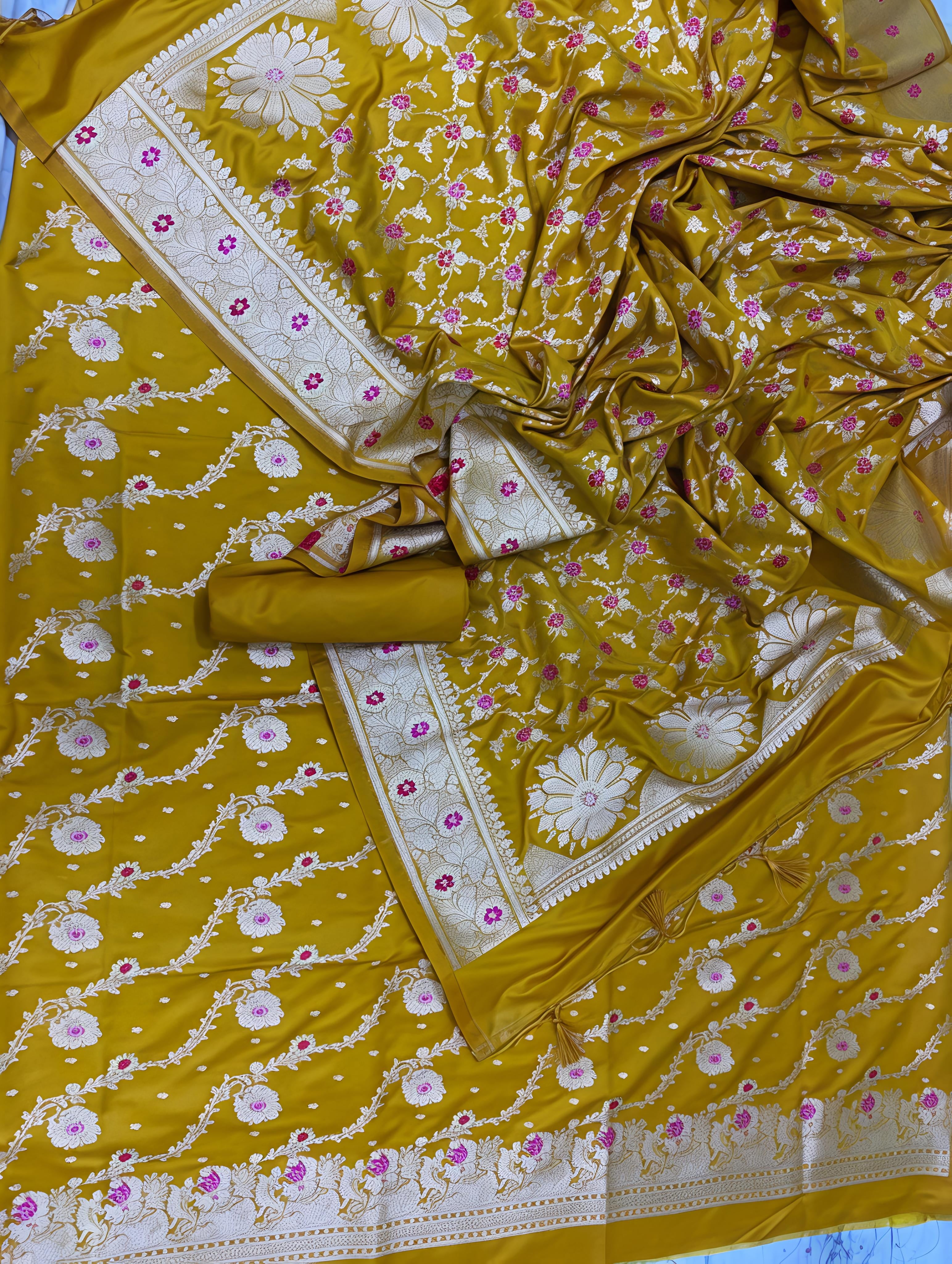 Mashru Silk Minakaari