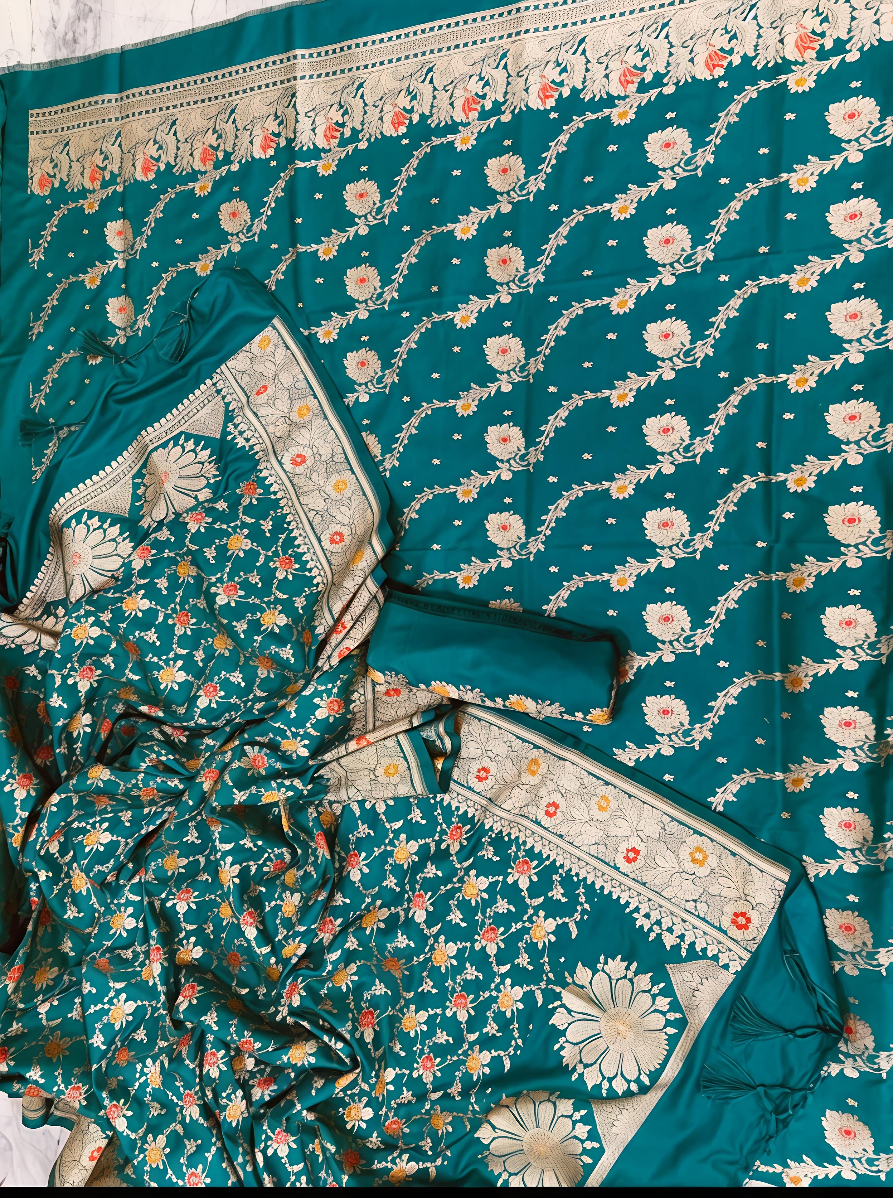 Mashru Silk Minakaari